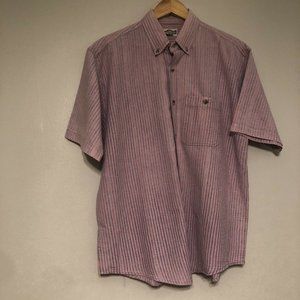 Gulf Trade Button Up Shirt Men's Sz M Short sleeve